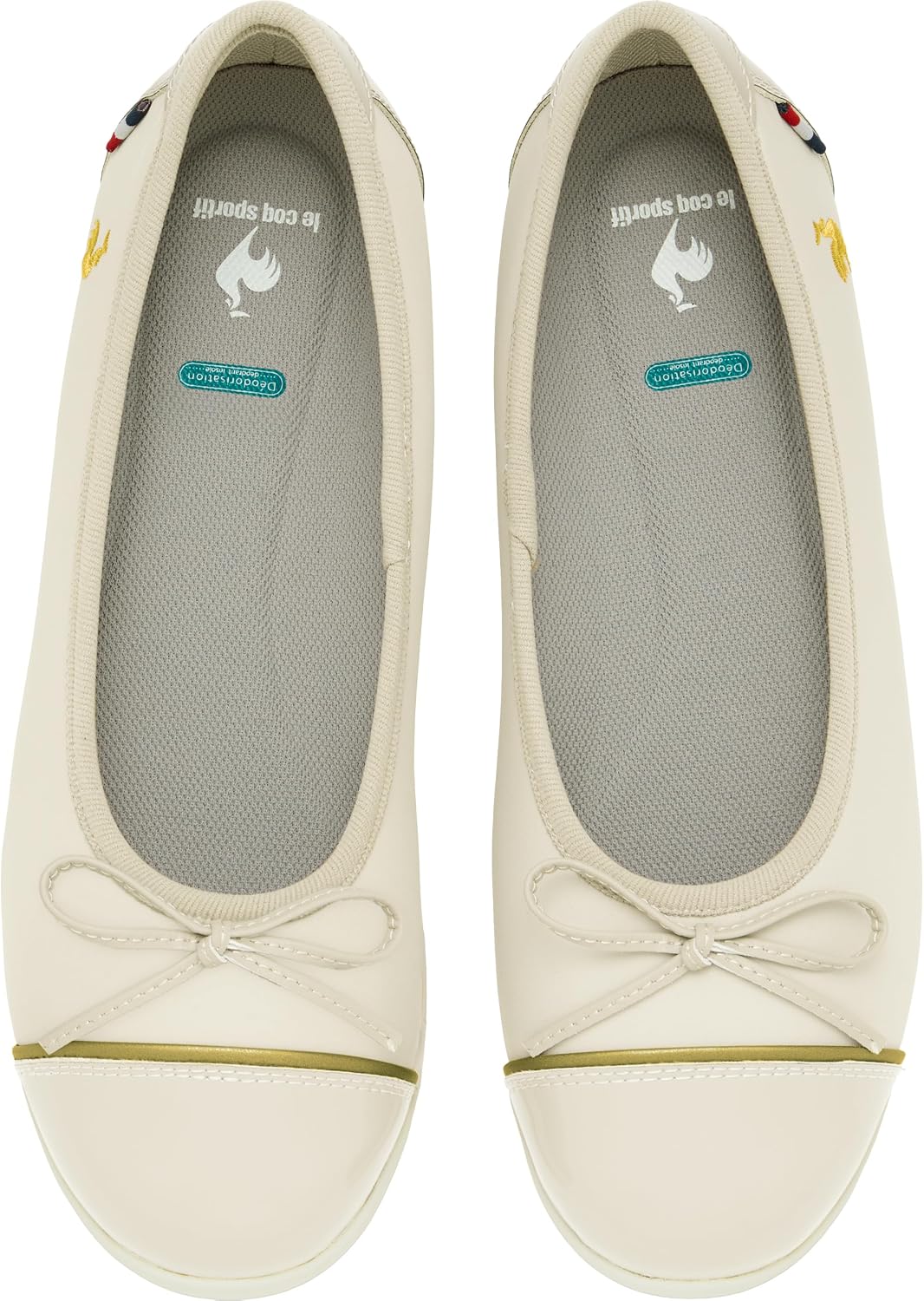 Detalle 2 de le coq sportif モンスリー LU6SSN23LZ レディースパンプス風スニーカー 軽量・消臭機能付きインソール