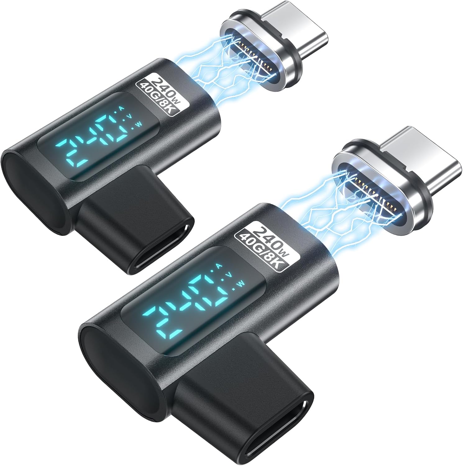 Detalle de Magnetischer USB-C-Adapter PD 240W 2er-Pack