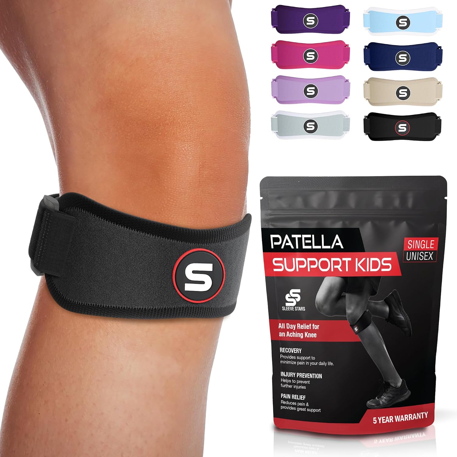 Detalle de Sleeve Stars Patellar Tendon Support 7-15 in