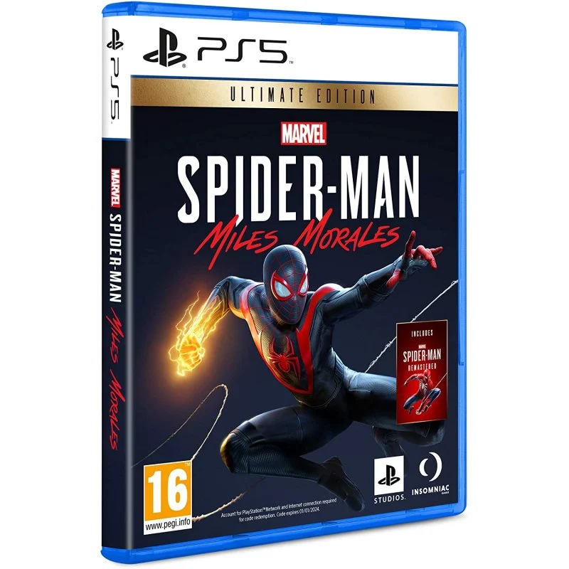Detalle de Marvel's Spider-Man Miles Morales Ultimate Edition 1 juego
