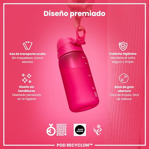 Thumbnail 6 de ion8 Botella 350 ml para niños, a prueba de fugas 🚰