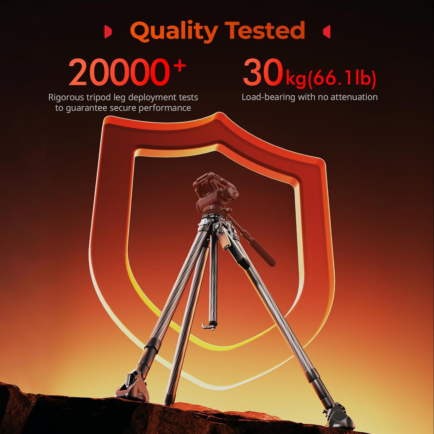 Thumbnail 2 de SmallRig x Potato Jet Tribex Hydraulic II Carbon Fibre Tripod