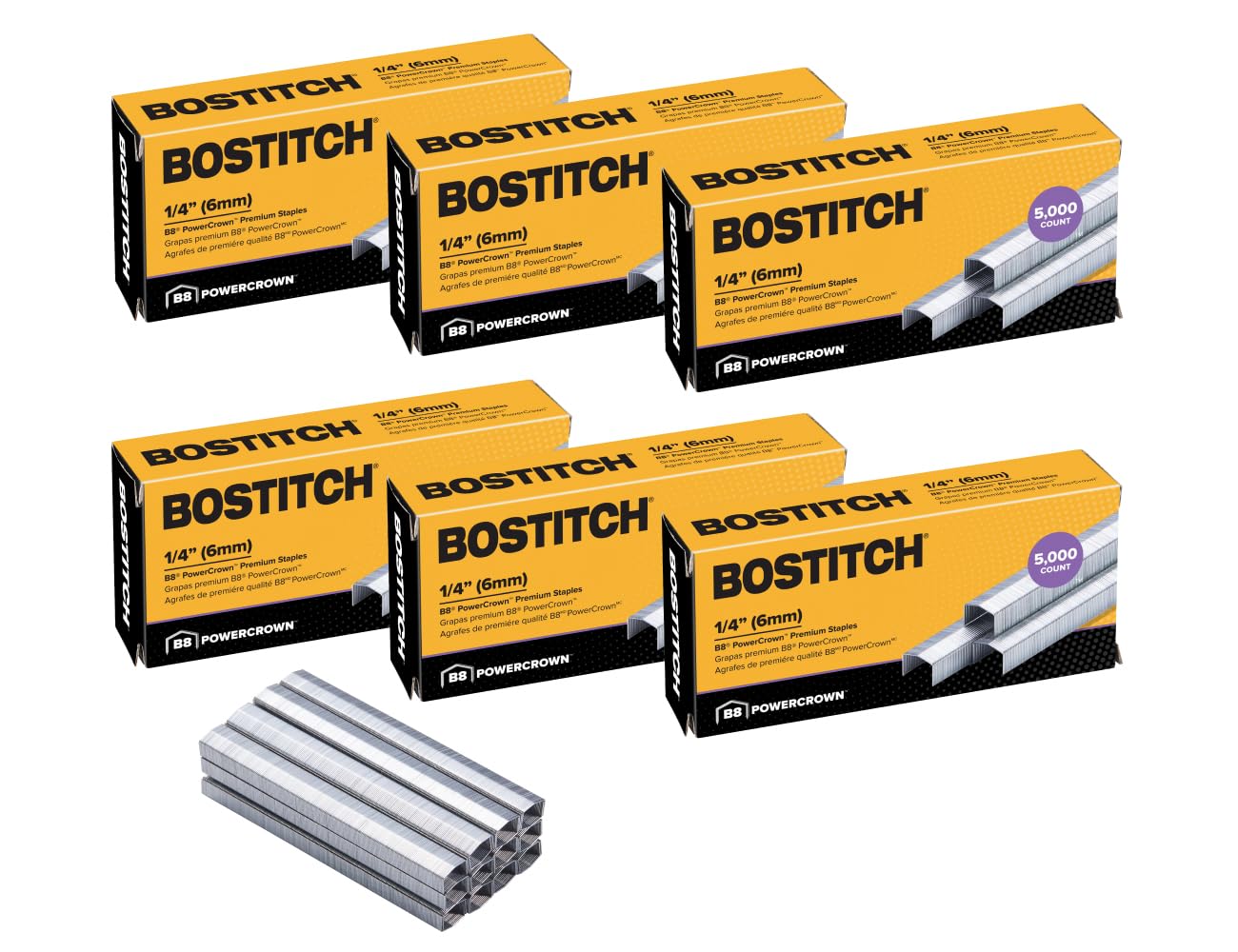 Detalle de Bostitch Office Staples, 1/4-Inch