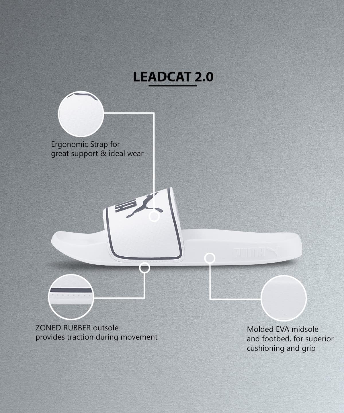 Thumbnail 5 de PUMA Unisex Leadcat 2.0 Schiebe-Sandalen