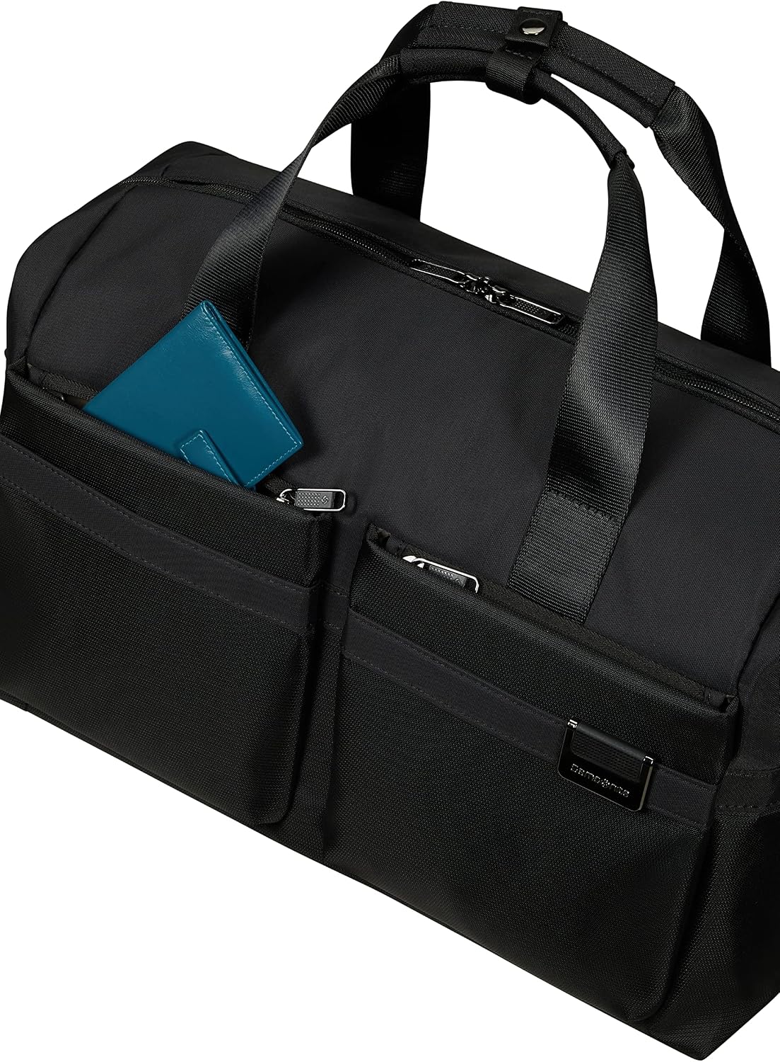 Detalle de Samsonite Airea Borsa da viaggio 45 cm Nero – stile moderno e praticità in 36 litri
