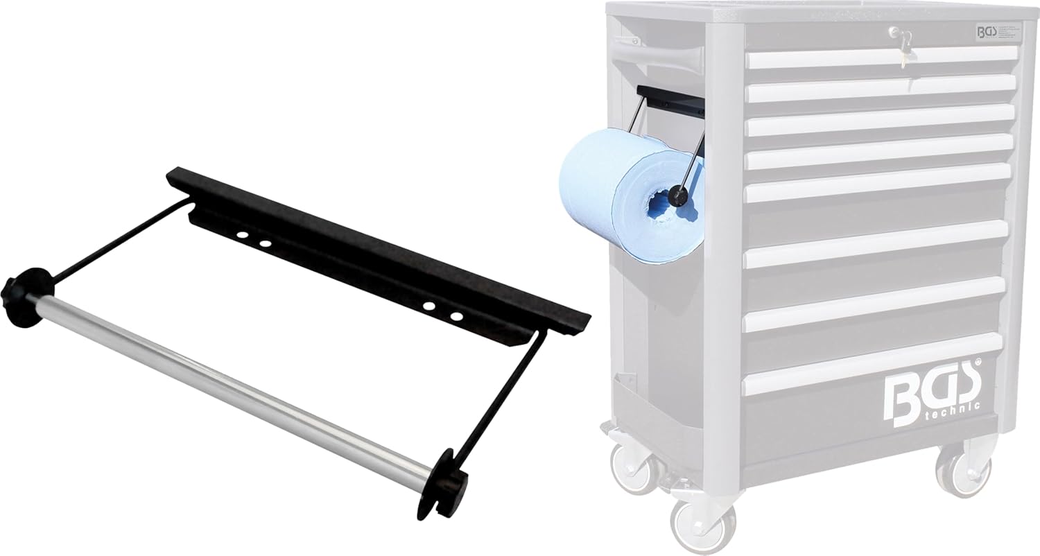BGS 67161 - Support à Rouleaux de Papier pour servante Profi