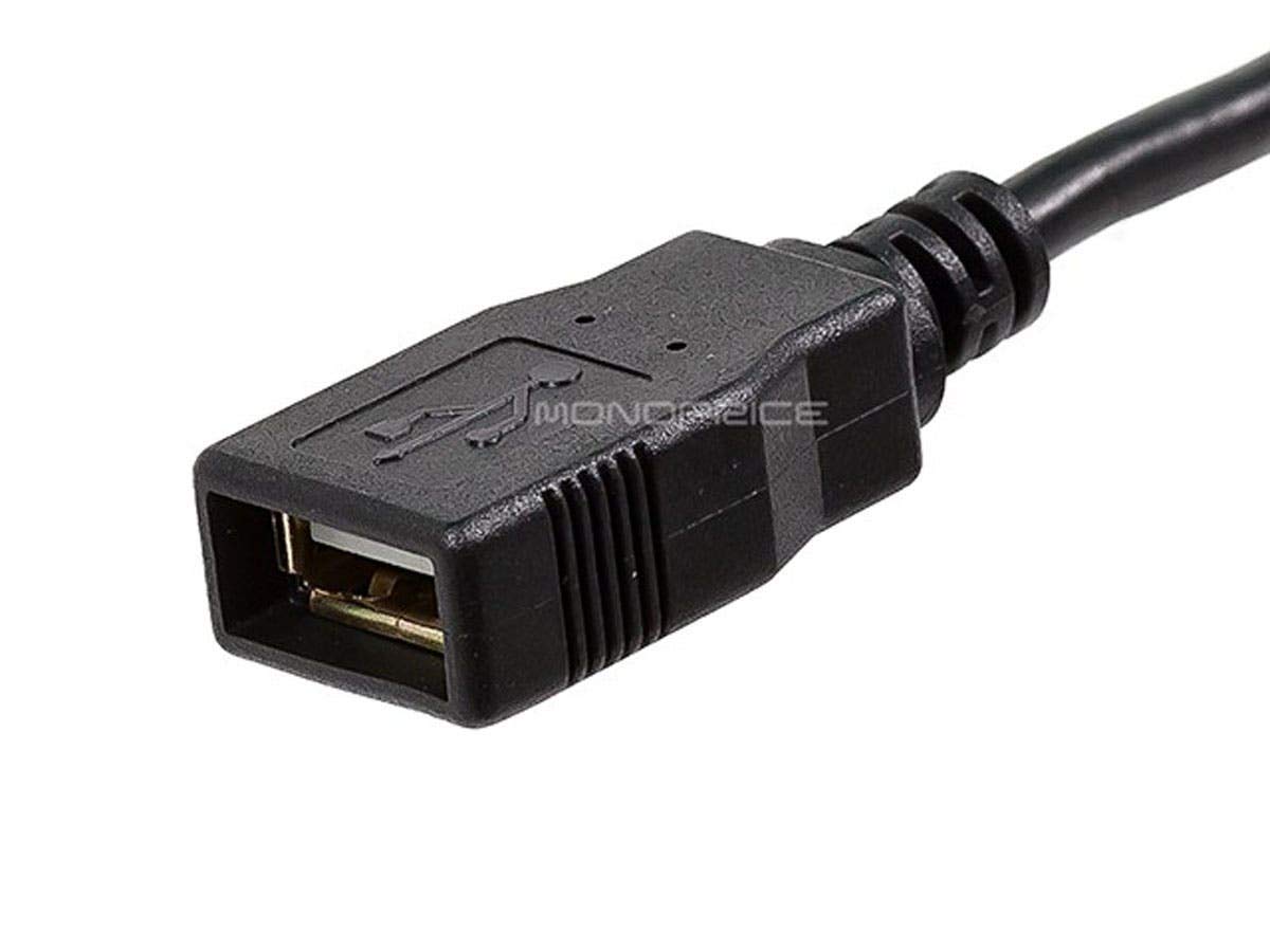 Detalle de Monoprice USB 2.0 Extension Cable 3 ft 🔌
