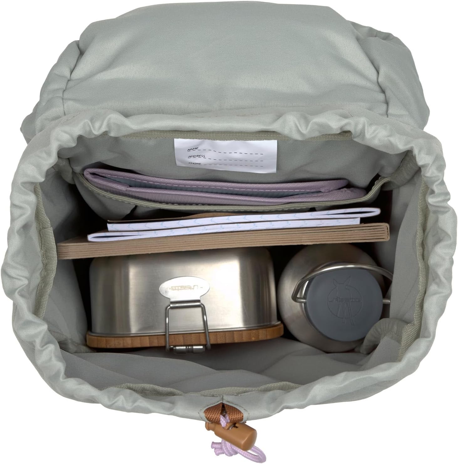 Detalle 2 de LÄSSIG Mini Outdoor Rucksack 9 Liter – Kindergarten- und Wanderbegleiter (Lilac)