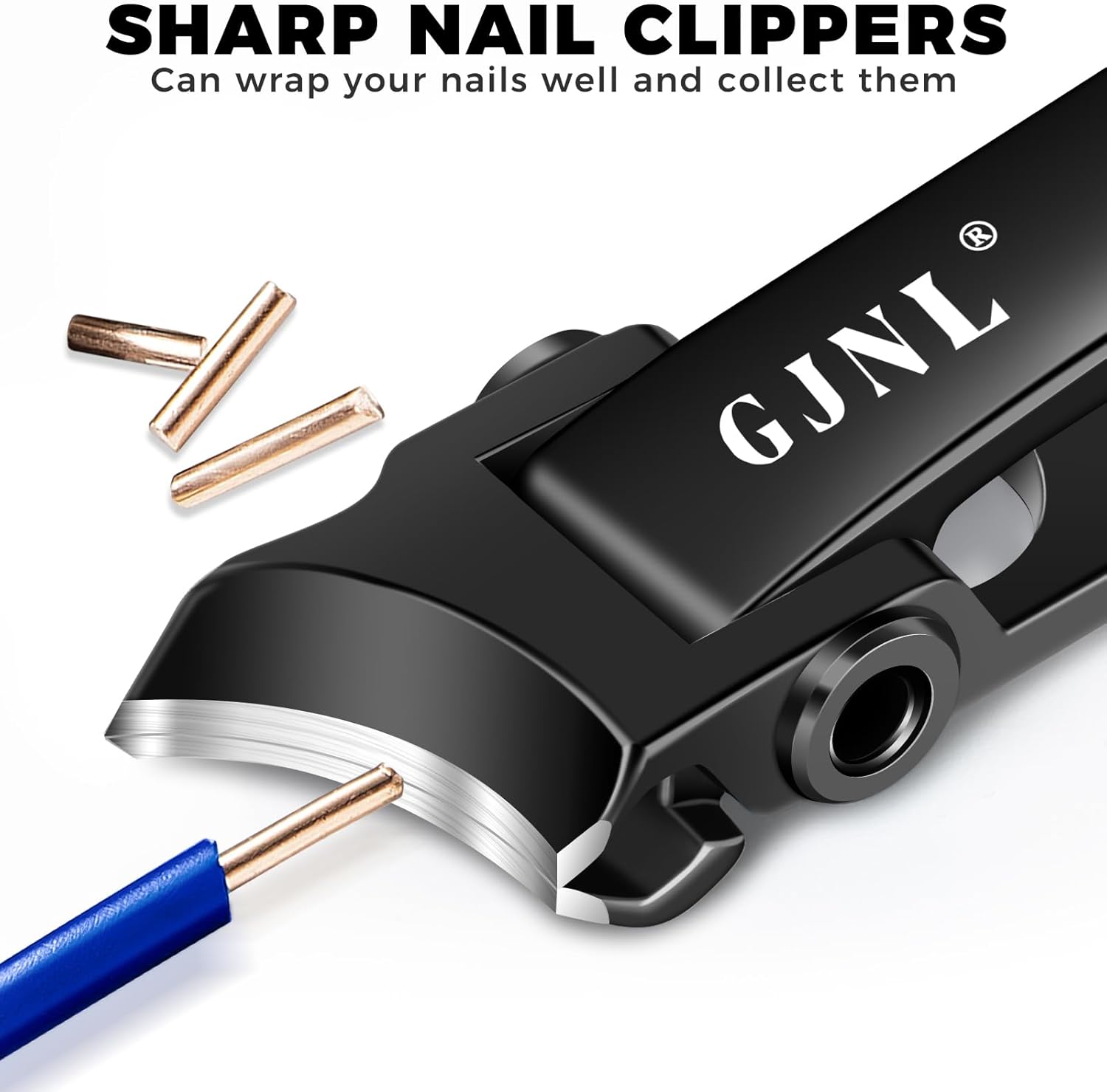 Thumbnail 6 de Toenail Clippers for Seniors Thick Toenails 45° Slanted Wide Jaw