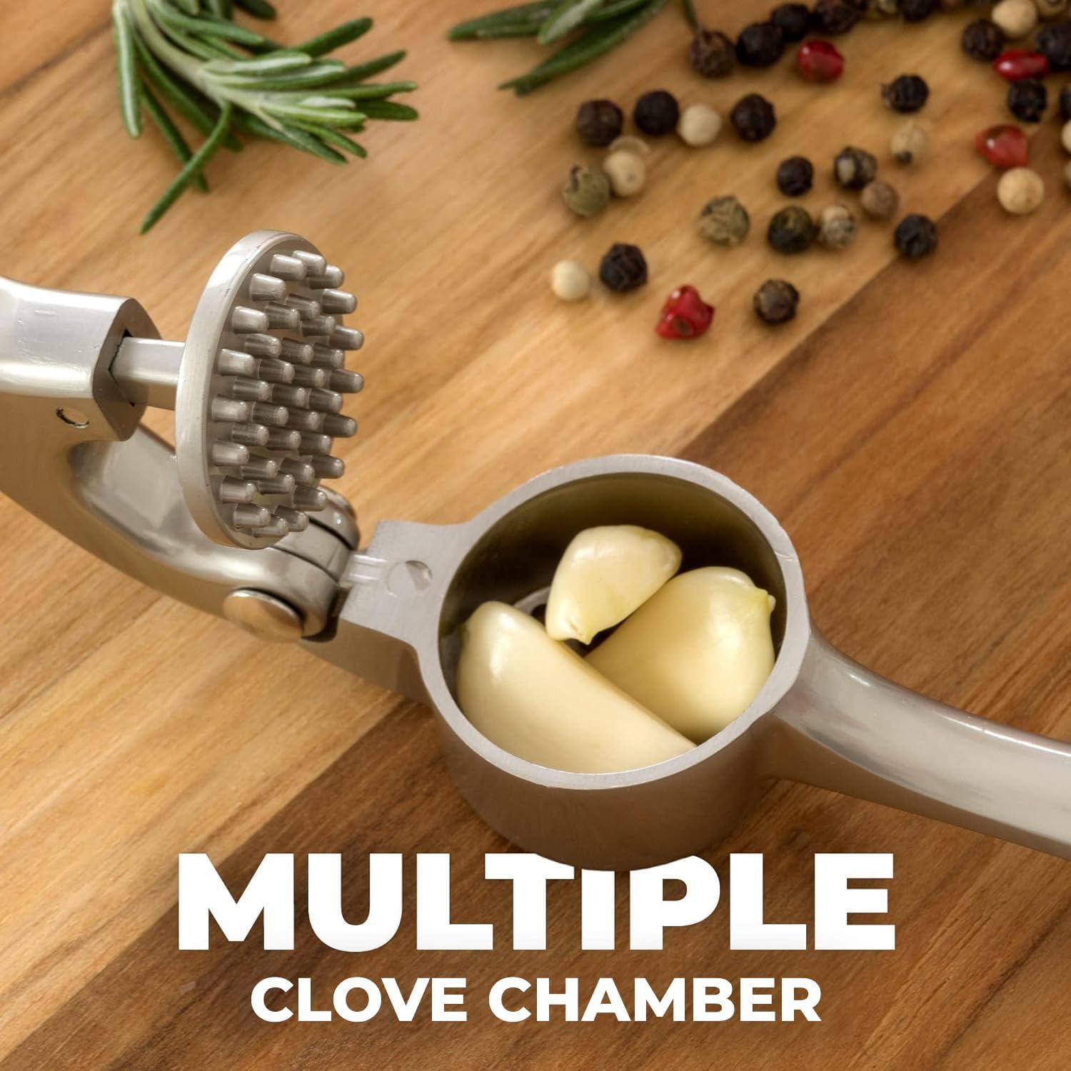 Thumbnail 3 de Zulay Kitchen Garlic Press Set 🧄