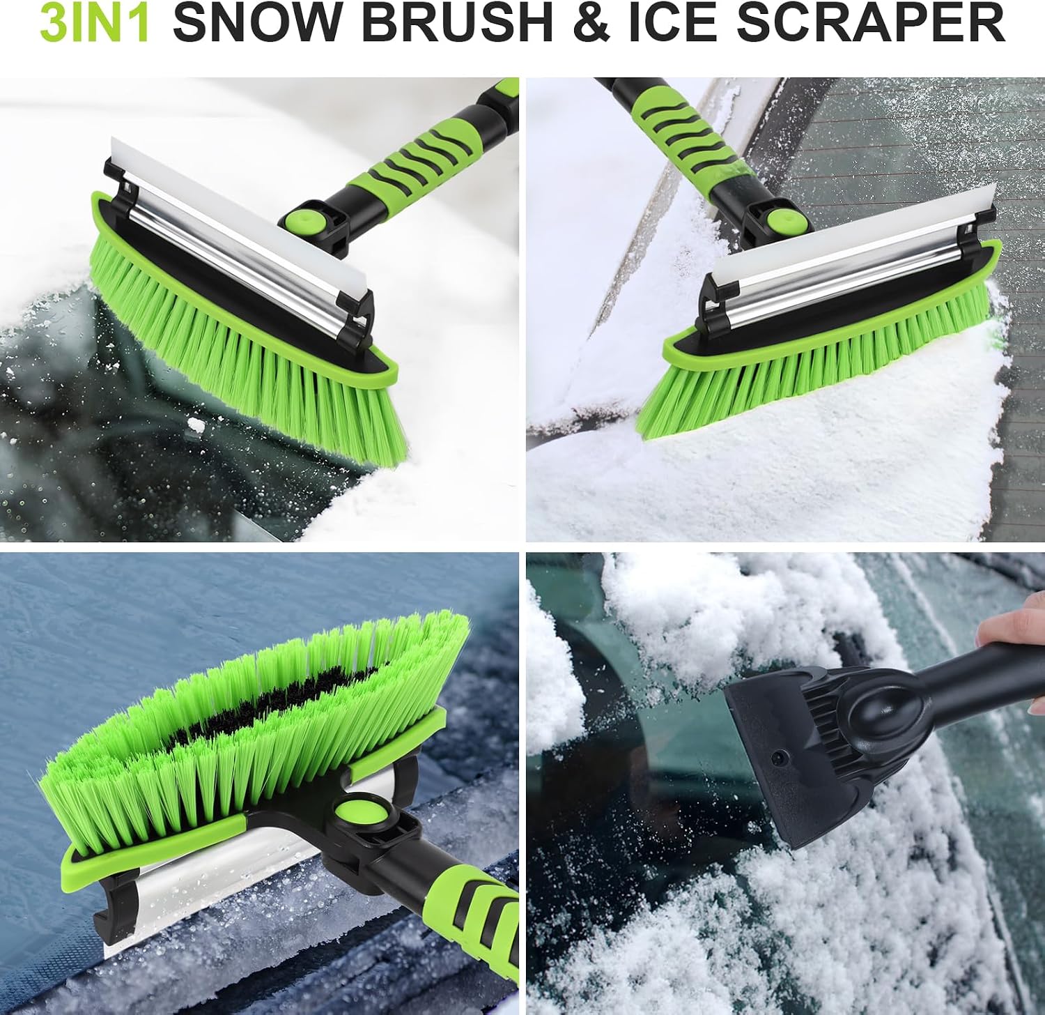 Detalle 2 de Yougfin Ice Scraper and Snow Brush 43-inch