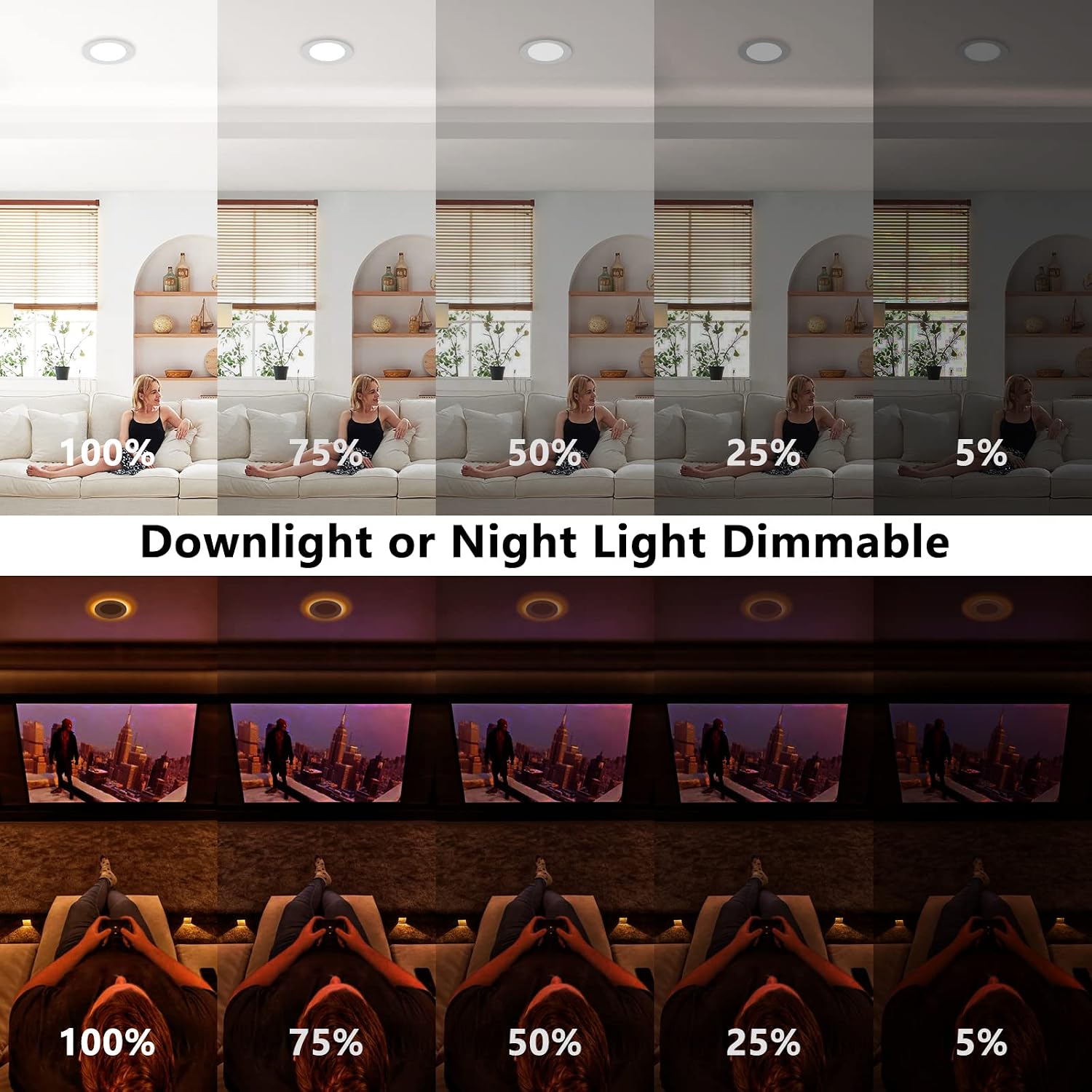Thumbnail 5 de CycevSun Canless 6in LED 12W Downlight