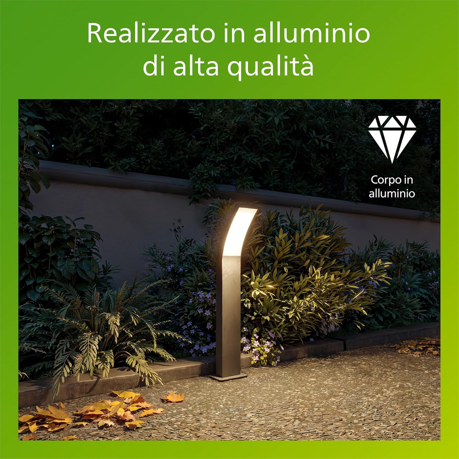 Thumbnail 4 de Philips Splay: faretto/palo da esterno a LED integrato grigio antracite, 800 lm, 2700 K, IP44 con rivestimento PowerShield