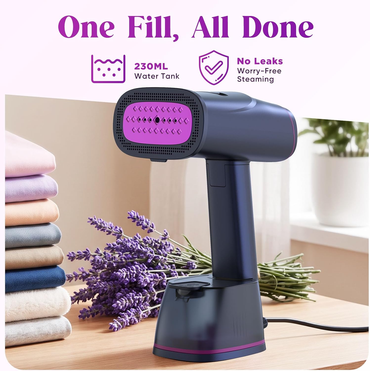 Thumbnail 6 de Reewit Handheld Garment Steamer 230 mL