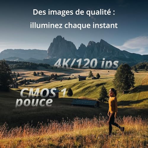 Thumbnail 1 de DJI Osmo Pocket 3 — Caméra Vlogging 1'' CMOS, 4K/120 ips et stabilisation 3 axes