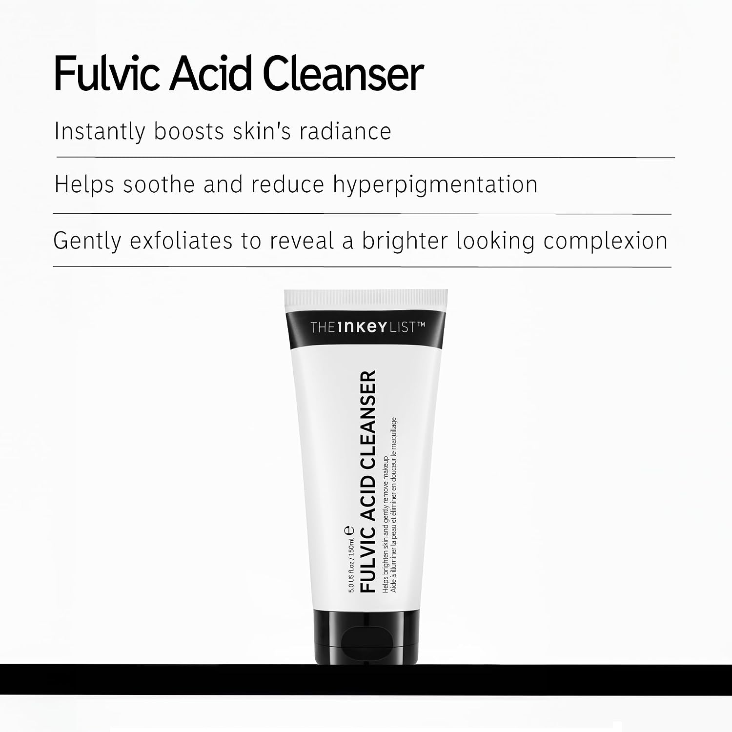 Detalle 2 de The INKEY List Detergente Fulvic 150 ml