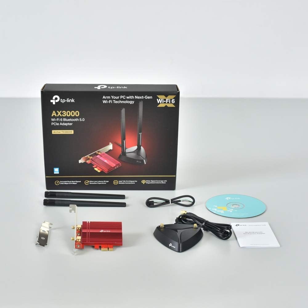 Thumbnail 3 de TP-Link Archer TX3000E – Scheda WiFi 6 PCIe AX3000Mbps con Bluetooth 5.2, dissipatore e protezione WPA3