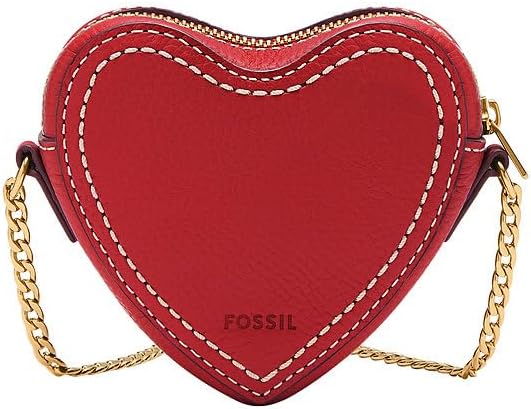 Thumbnail 2 de Fossil Vday portafoglio mini da donna in pelle o poliestere rosso