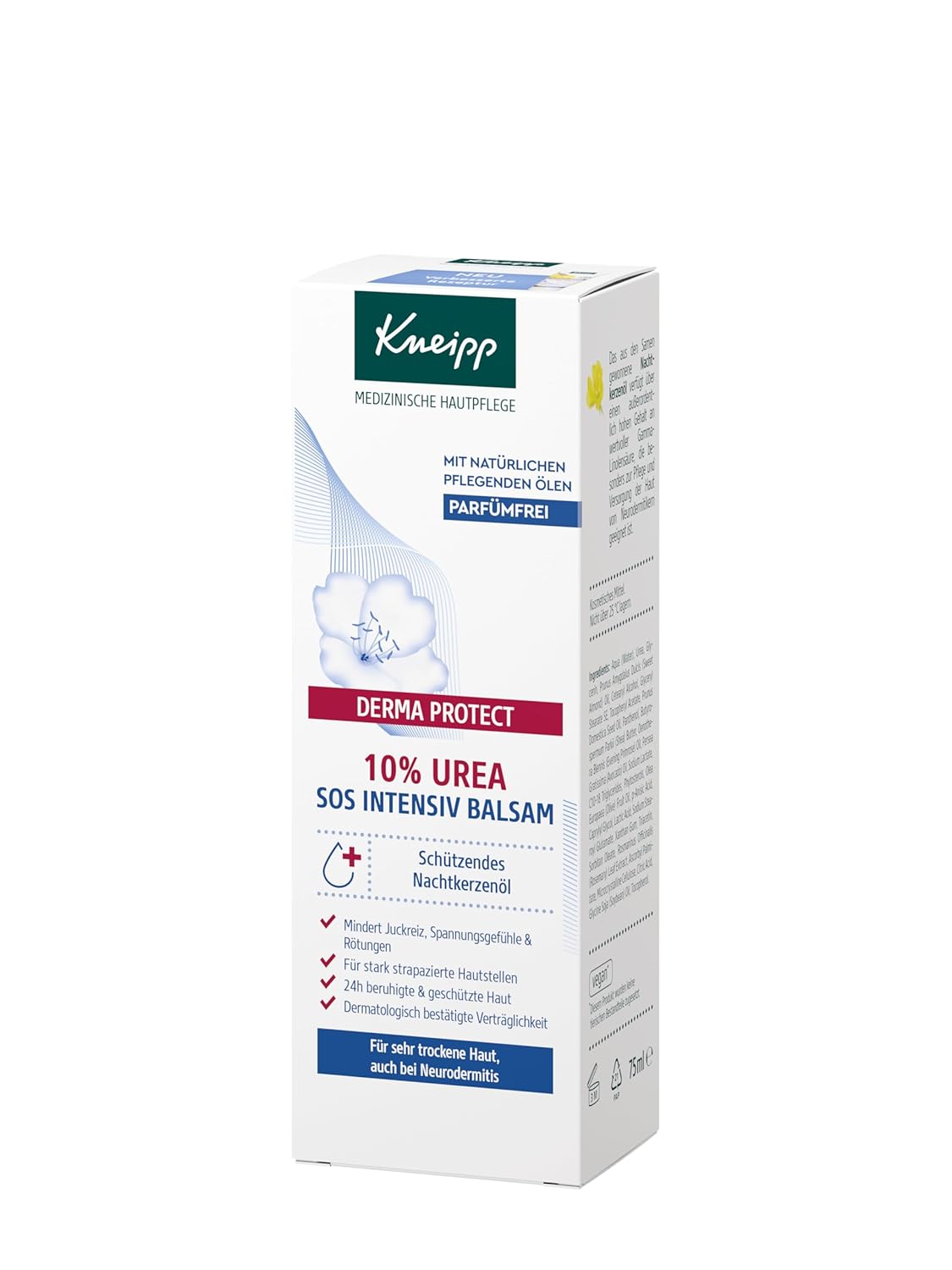 Thumbnail 2 de Kneipp DERMA PROTECT 10% UREA SOS Intensivbalsam mit Urea für sehr trockene Haut – 75 ml
