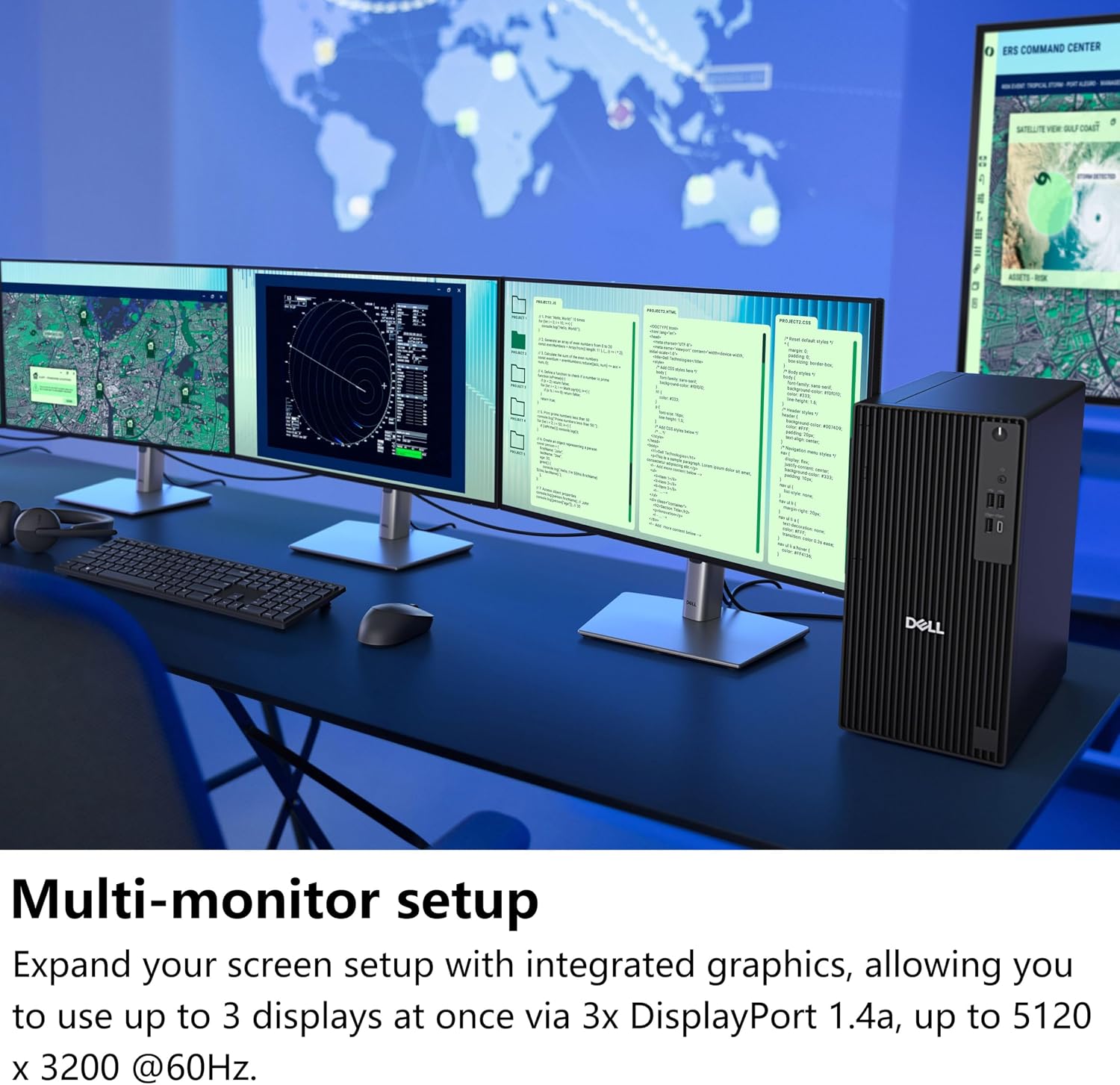 Detalle 2 de Dell desktop QBT1250