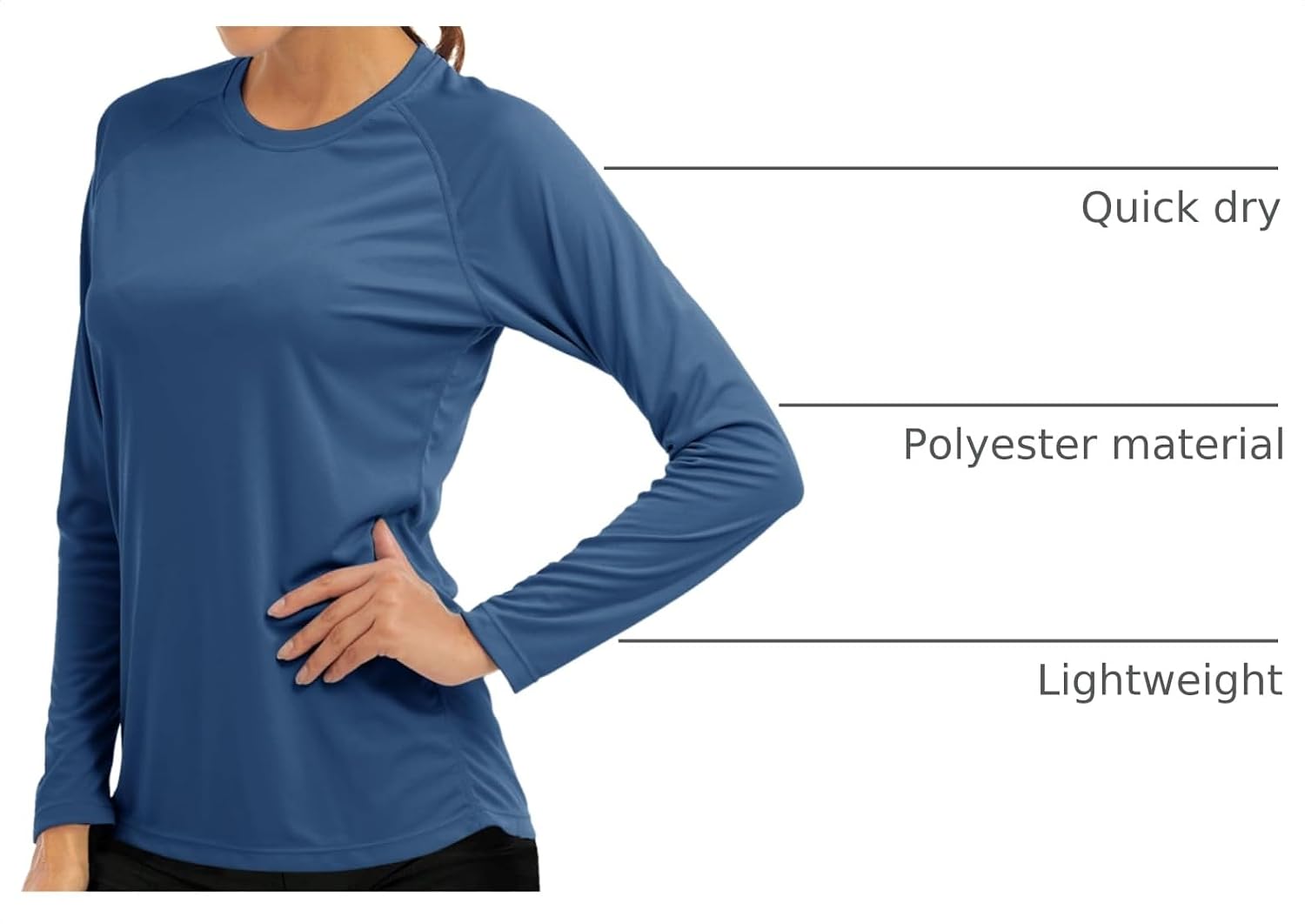 Thumbnail 3 de MAGCOMSEN UPF 50+ Women's Long Sleeve Shirt 🌤