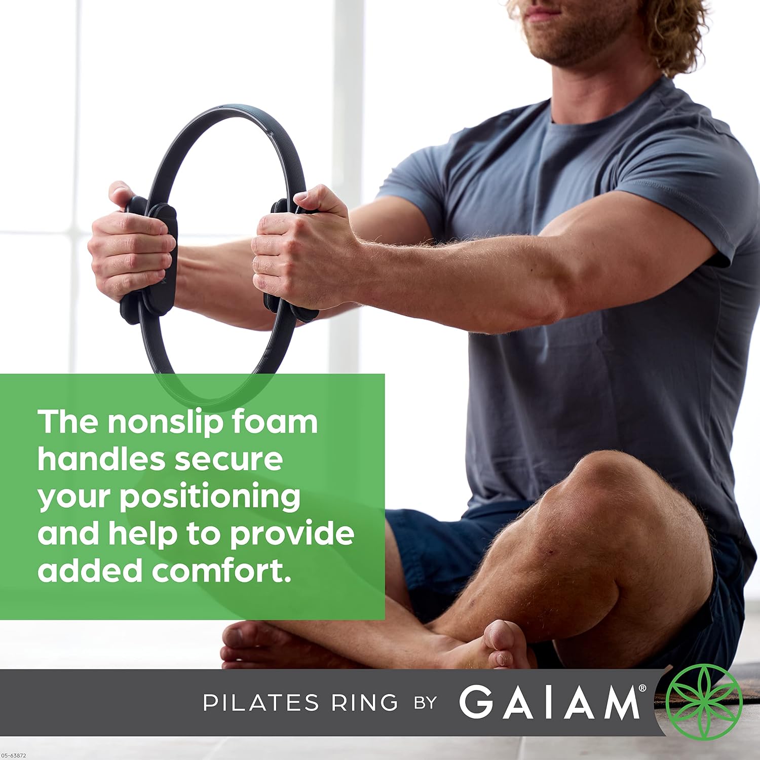 Detalle 2 de Gaiam Pilates Ring—Flexible Resistance for Toning 🧘♀