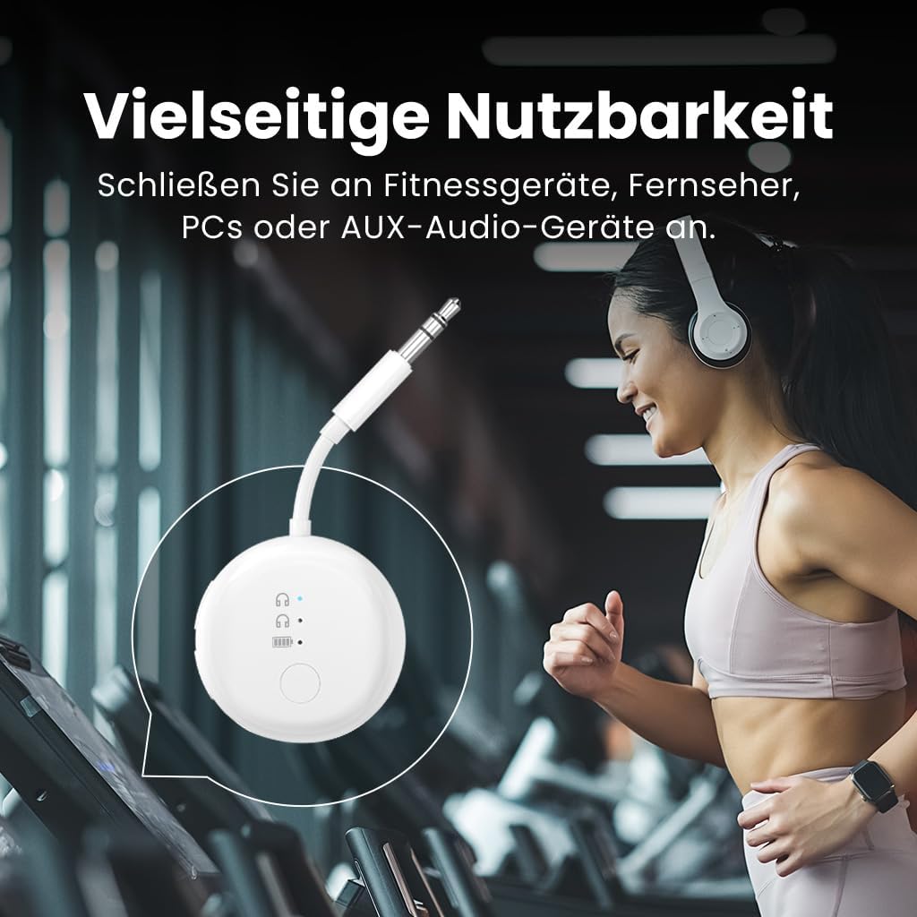 Thumbnail 6 de Avantree SoundJet R1 Bluetooth Adapter 20 Std. Akkulaufzeit 📡