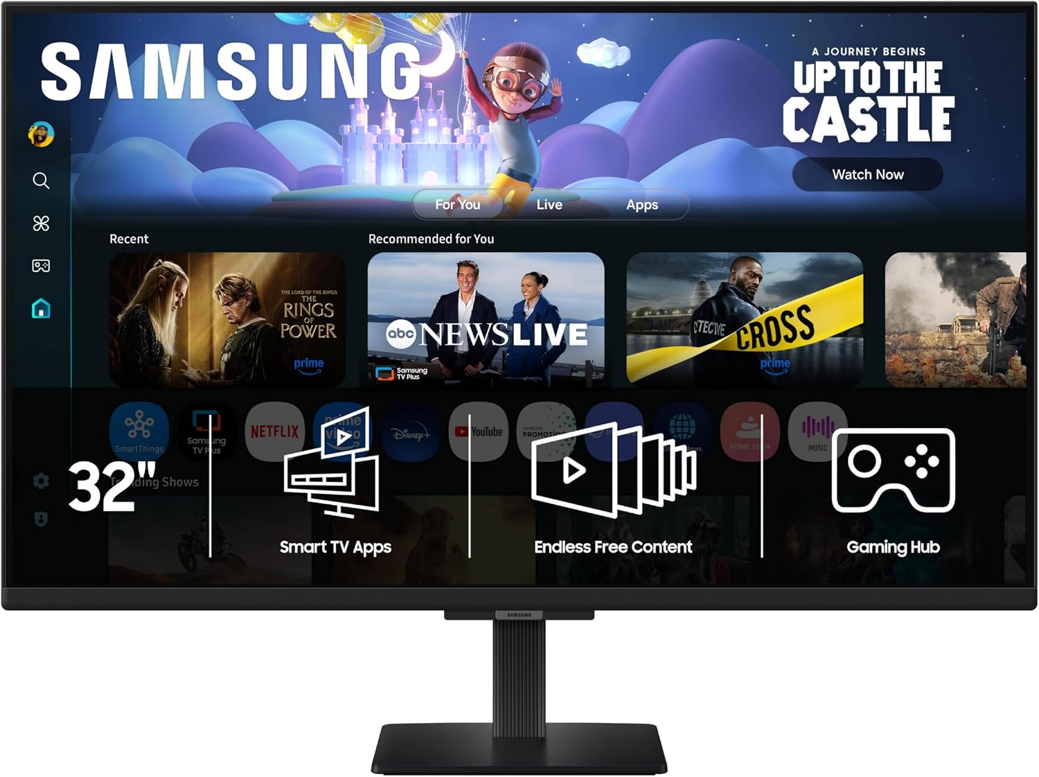 Detalle de SAMSUNG M5 (M50F) 32-inch FHD Smart Monitor