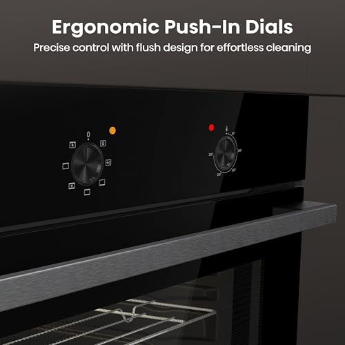 Thumbnail 4 de Hisense BI62020ABGUK Built-in 60L Electric Single Oven (Black)