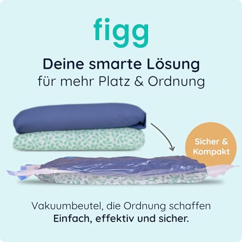 Thumbnail 6 de figg XXL Vakuumbeutel für Bettdecken & Kleidung – groß, 6er Set