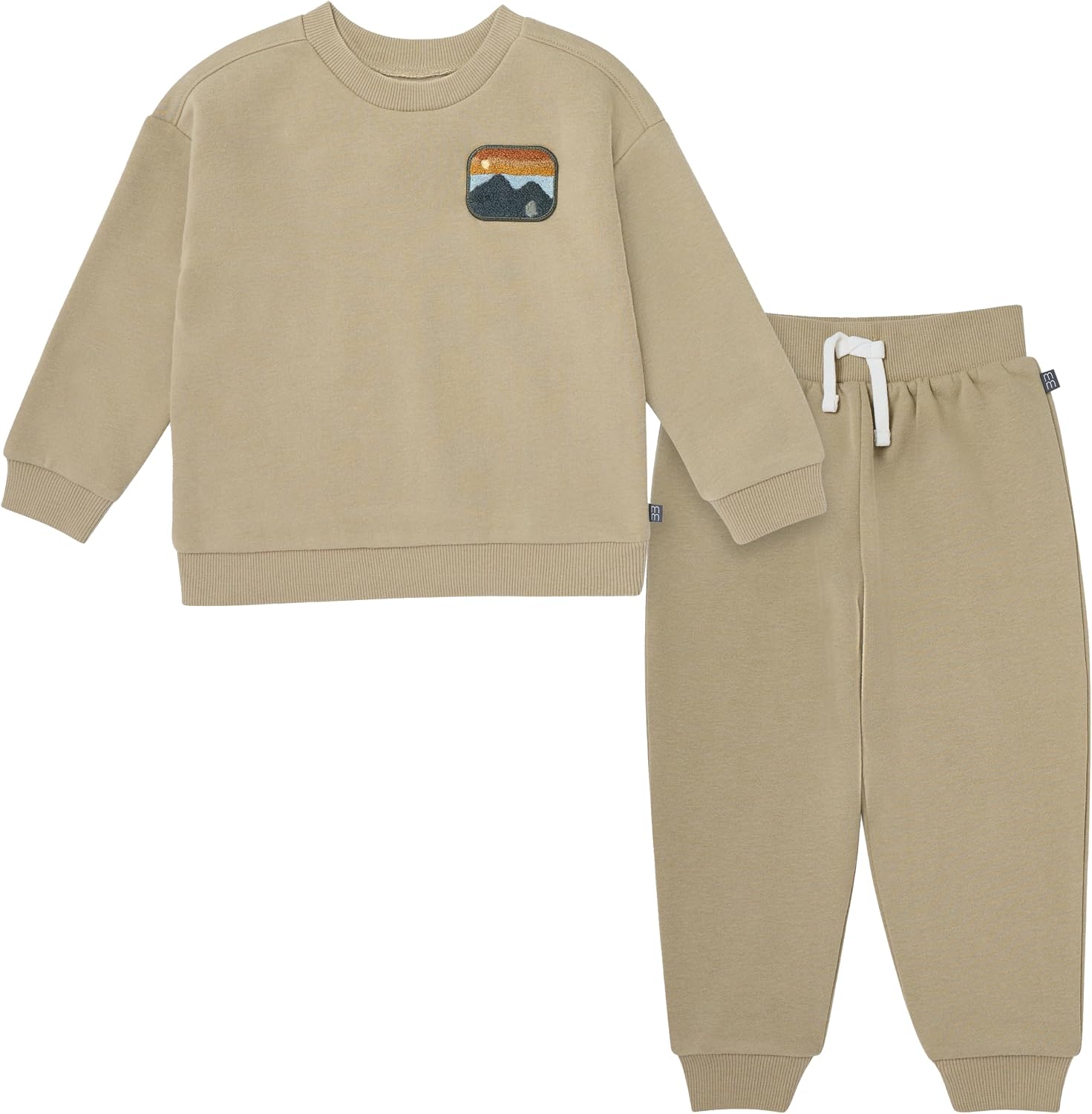 Detalle de Modern Moments by Gerber Toddler Sweatshirt and Jogger Set 4T