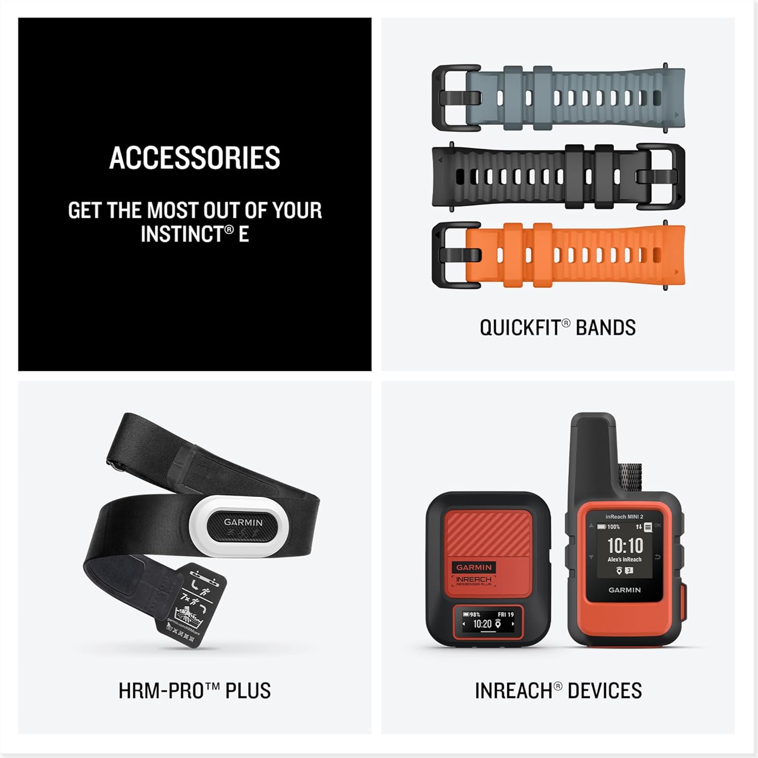 Thumbnail 5 de Garmin Instinct E (Renewed) 40 mm rugged GPS smartwatch with essential smart features