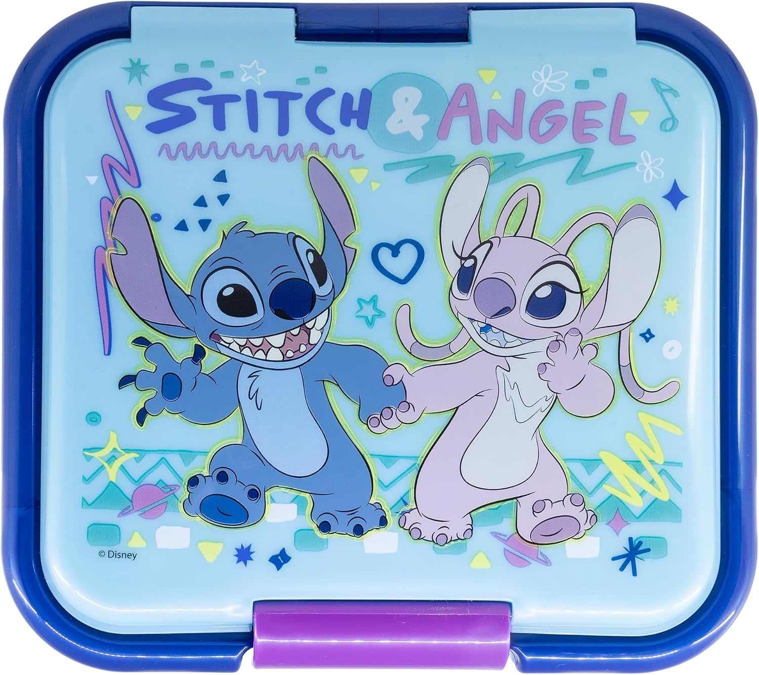 Detalle 2 de Stor Robuesta Boîte à Repas Enfant 3 Compartiments Stitch