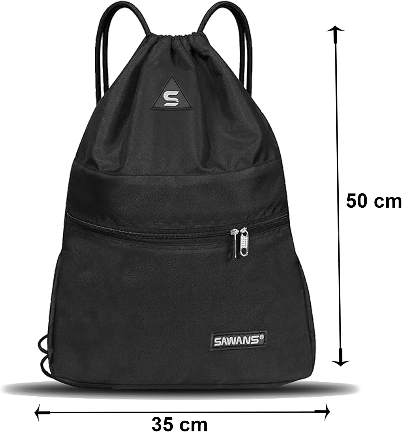 Detalle 2 de Drawstring Gym Sport Bag Waterproof Pocket Zipper