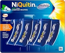 NiQuitin 4mg Minis Mint nicotine lozenges 100 pack 🍬