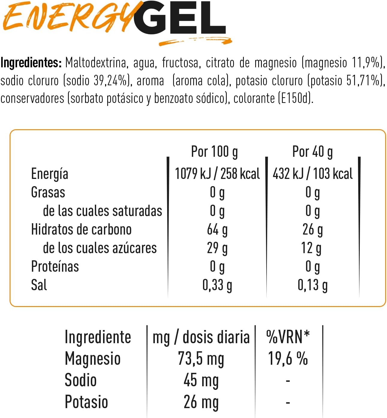 Thumbnail 4 de DRASANVI Gel Energético con Magnesio 🍋 – Recuperación y Hidratos