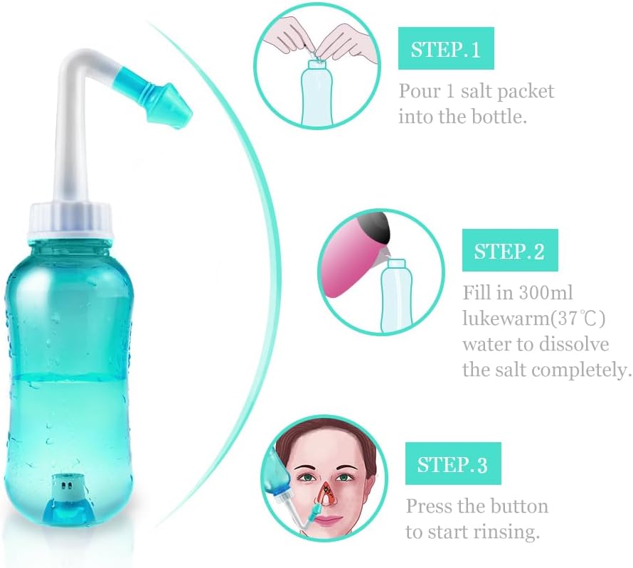 Thumbnail 4 de Waterpulse Neti Pot 300ml nasal rinse bottle