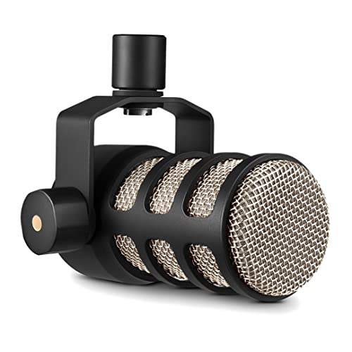 Detalle de RODE PodMic: Microfono Dinamico Broadcast Cardioide per Podcasting, Livestreaming e Voce