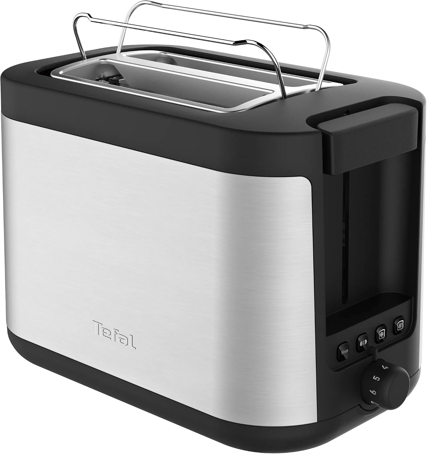 Detalle de Tefal Element TT4308E0 toster 2-szczelinowy, 7 poziomów i ruszt do bułek