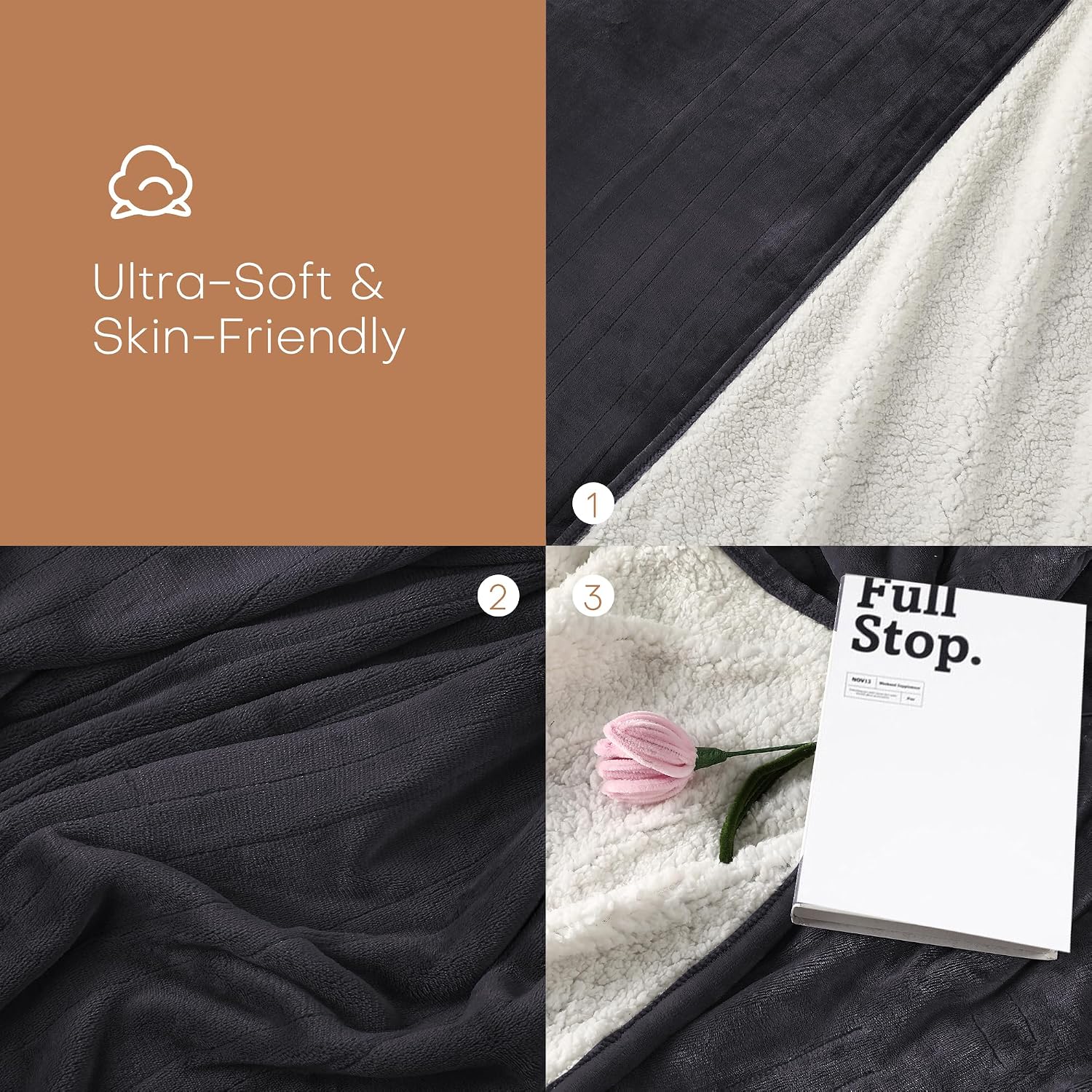 Thumbnail 1 de Electric Heated Blanket 72"x84" Full Size — Heated Blanket