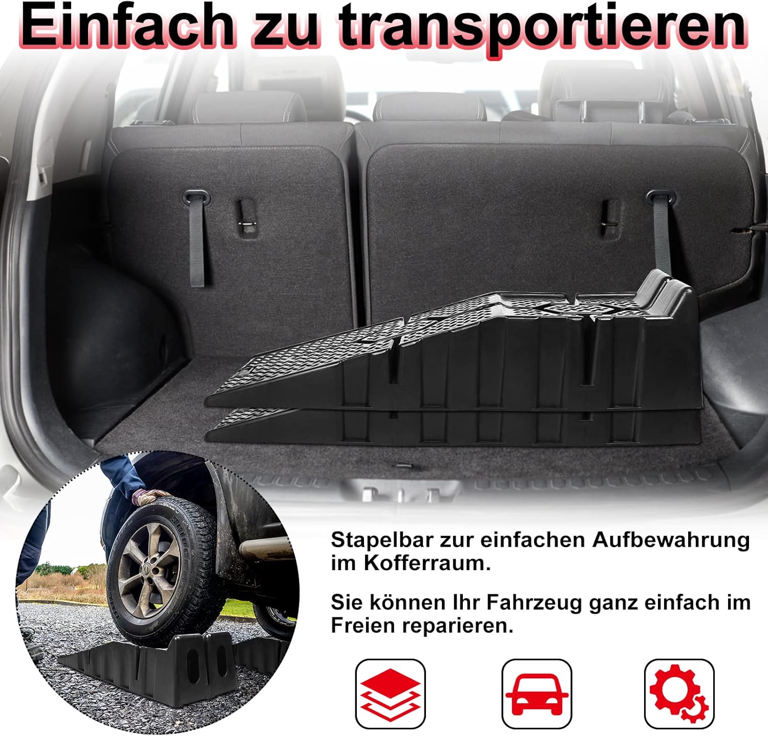 Thumbnail 2 de ACXIN 2 rampe di carico in plastica: robustezza leggera per accessi sicuri