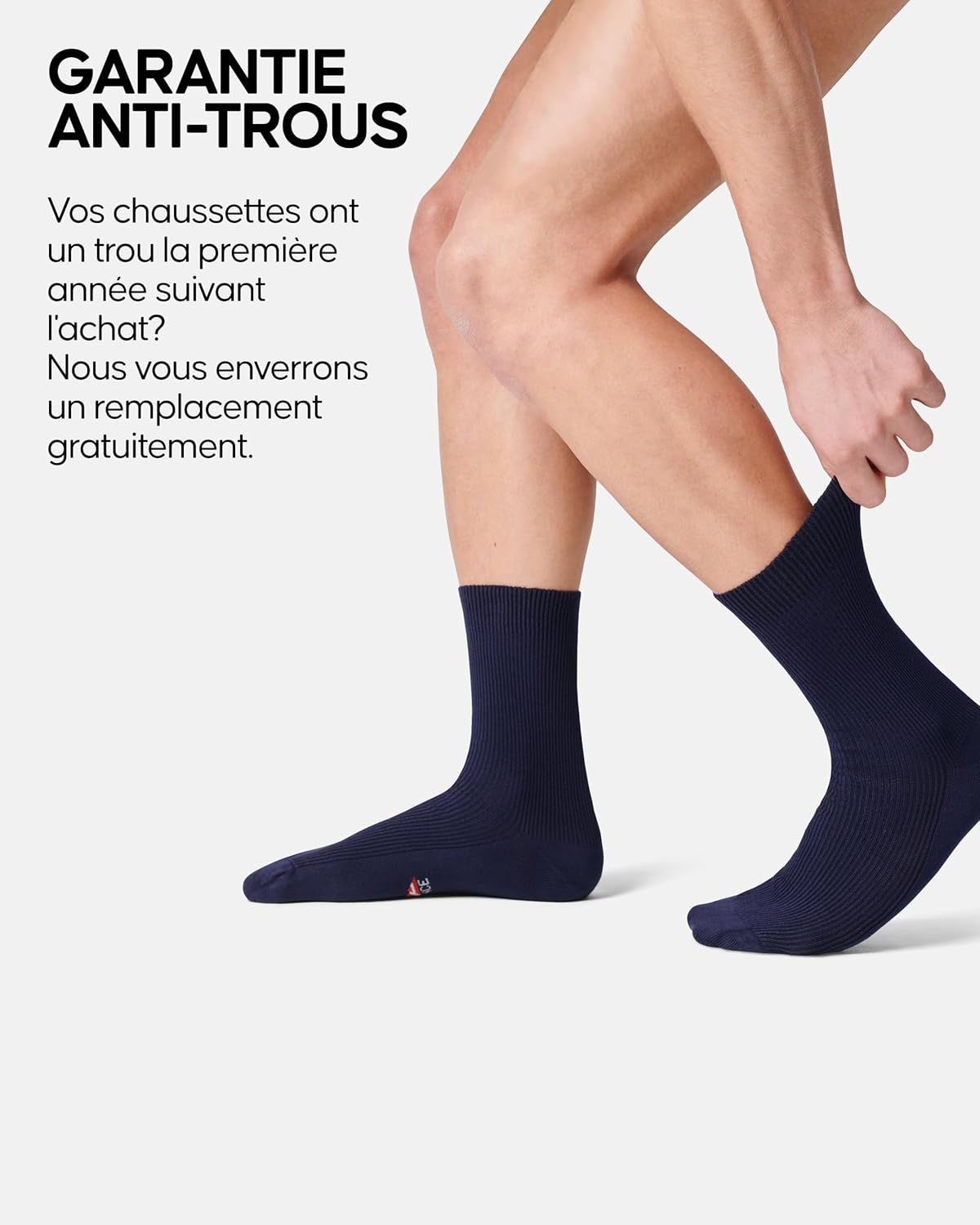 Detalle 2 de Chaussettes diabétiques Danish Endurance 3 paires ⚙