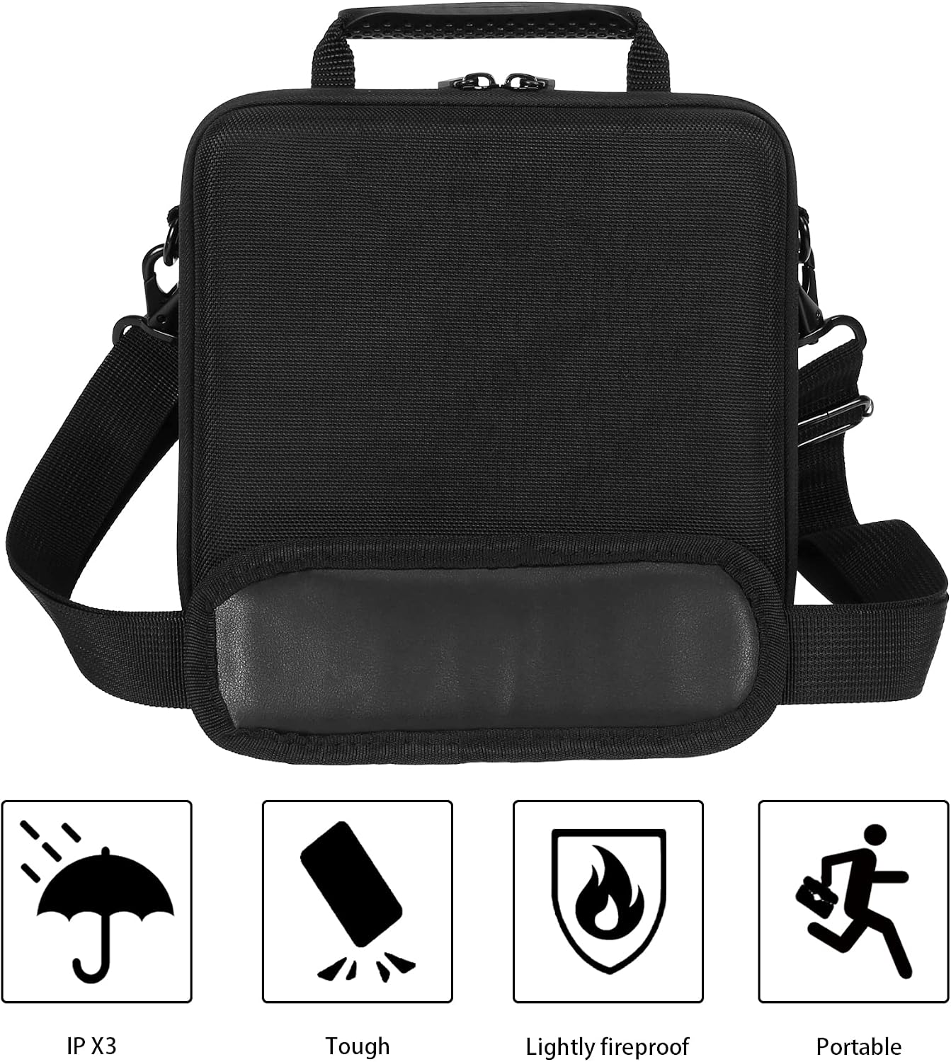 Thumbnail 6 de co2CREA Hard Travel Storage Case for DJI OSMO Mobile 6 and OM Fill Light Phone Clamp