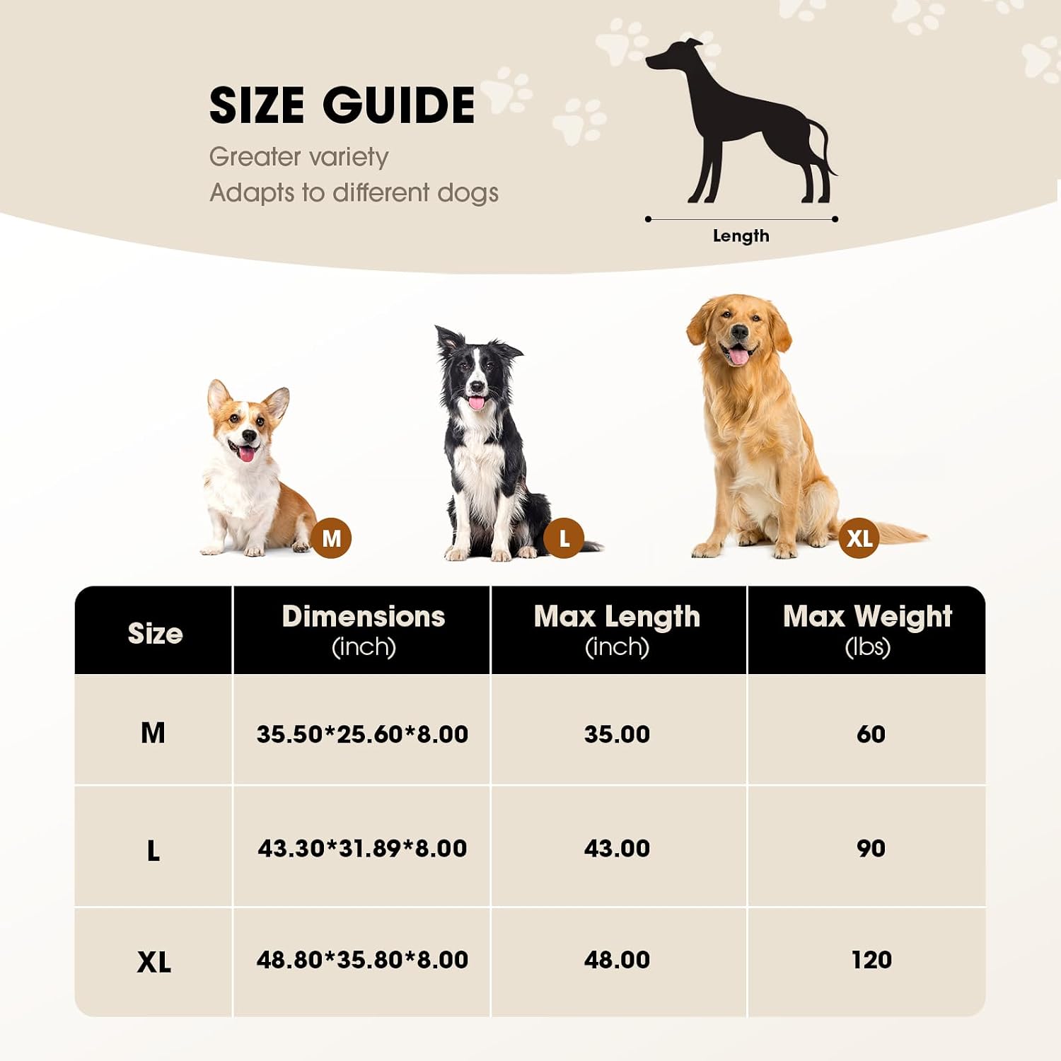Thumbnail 5 de Czpalo Elevated Dog Bed for Large Dogs