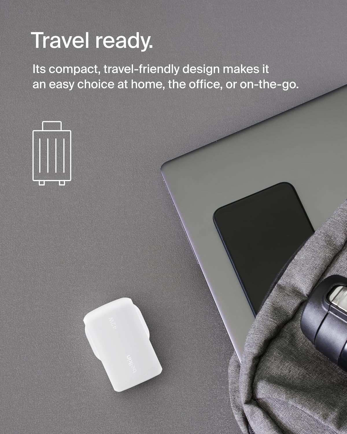 Detalle 2 de Belkin BoostCharge 42W Dual Port USB-C and USB-A Charger