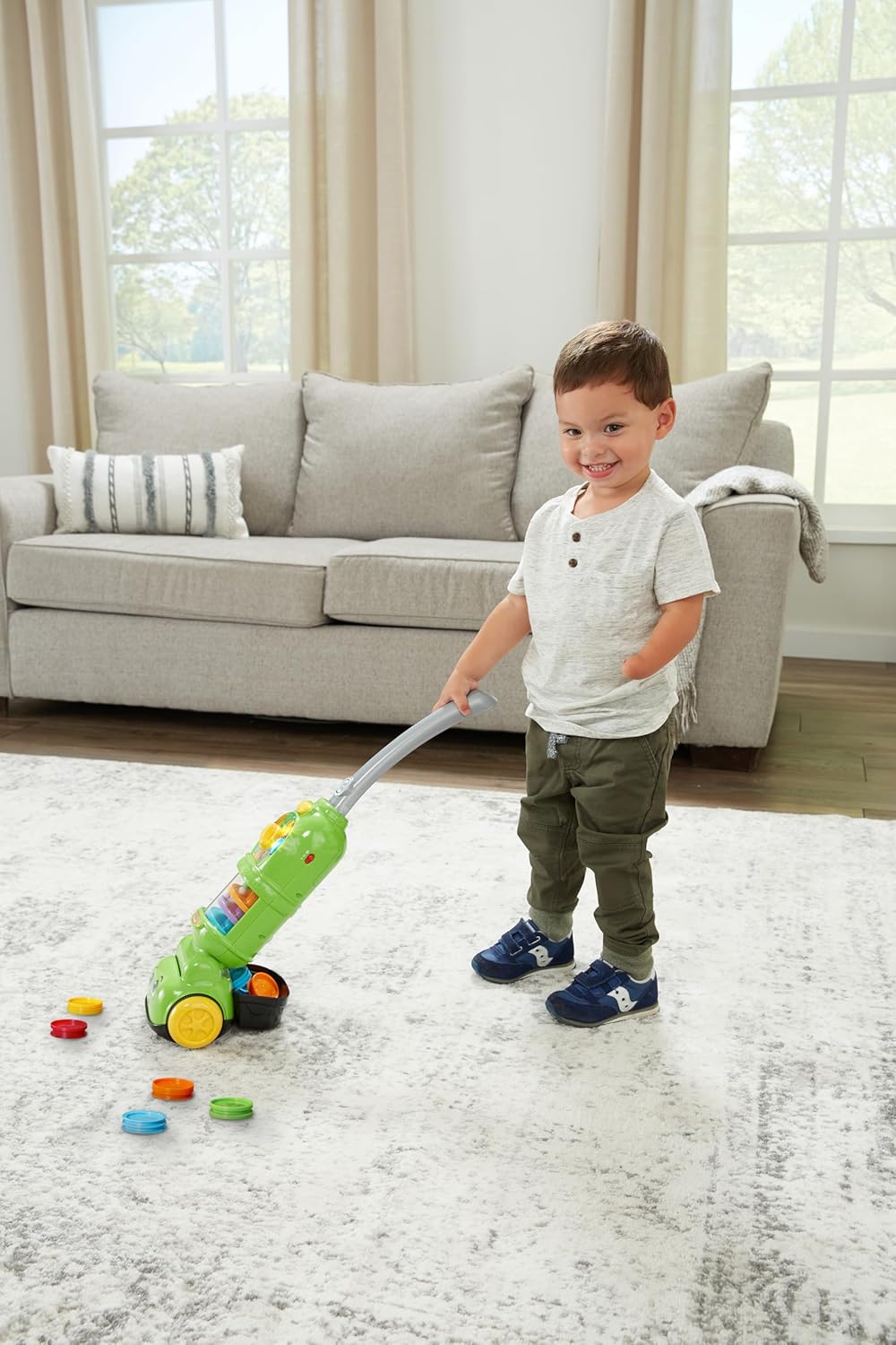 Detalle de LeapFrog Pick Up & Count Vacuum: a colourful counting role‑play toy for toddlers