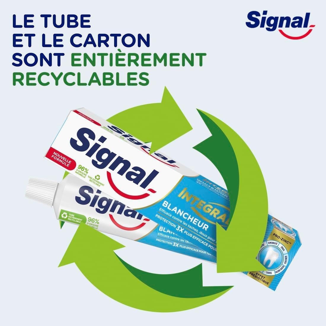 Thumbnail 3 de Signal Dentifrice Blancheur Integral 8 4x75 ml dentifrice 🪥