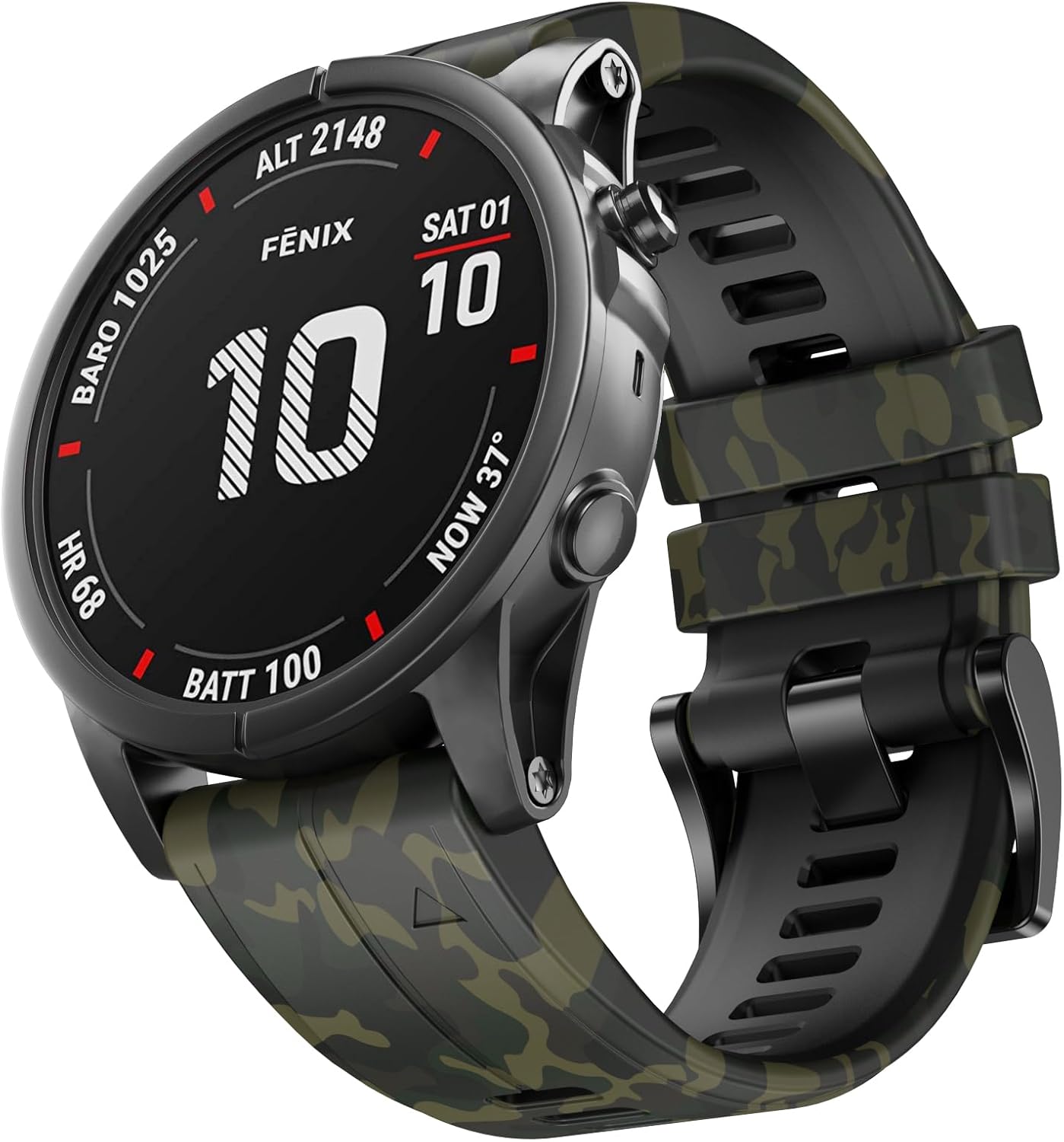 Detalle de Compatible 26mm QuickFit Watch Strap for Garmin Fenix and Tactix Series