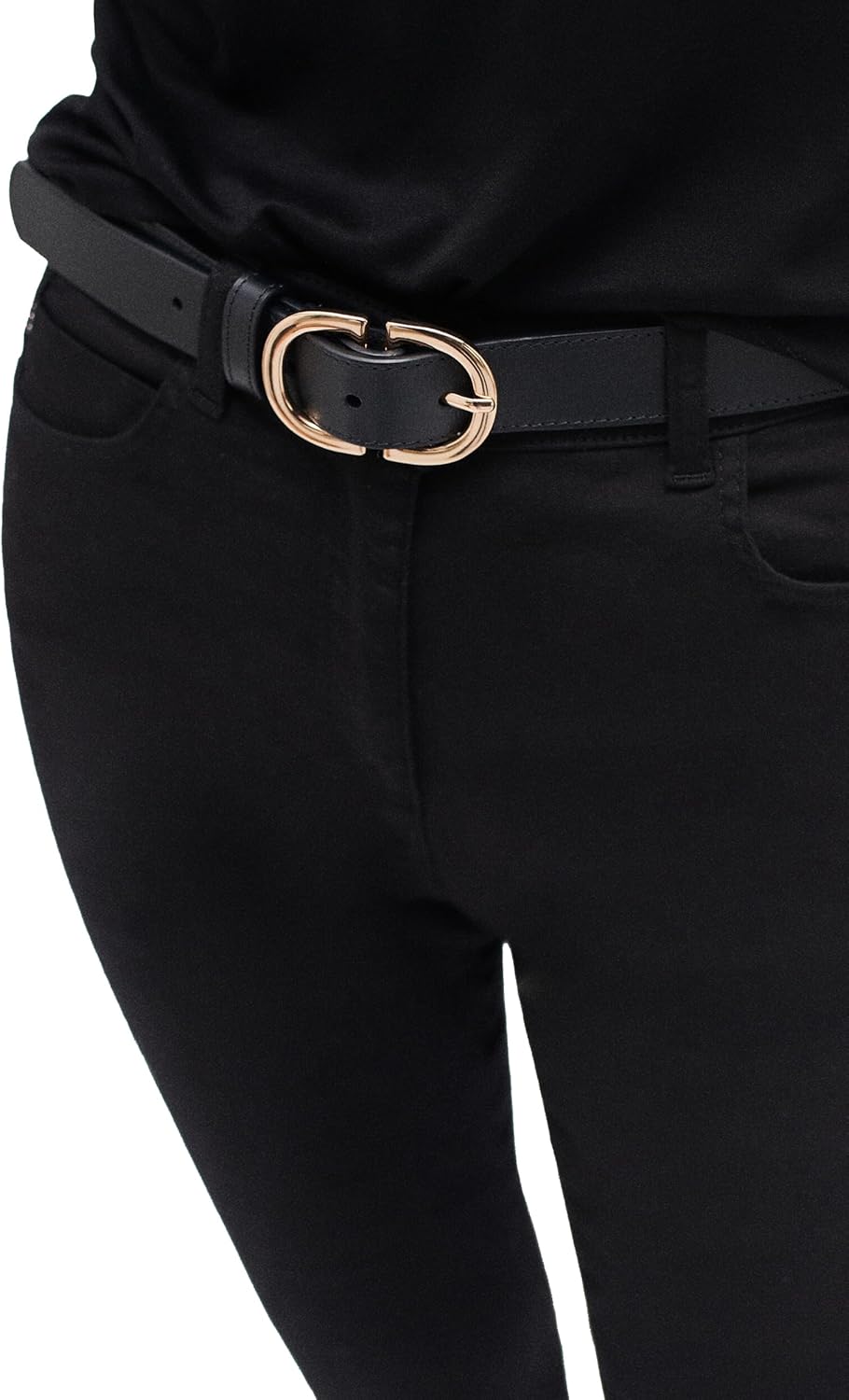 Thumbnail 2 de CAROLL Pantalon Cigarette – élègant jegging à fini sestran et détails métallisés