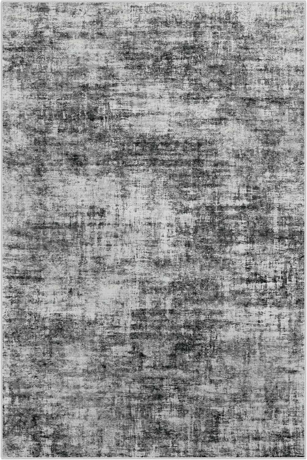 Thumbnail 1 de 10x14 Washable Modern Abstract Area Rug
